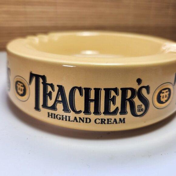 Teachers Highland Cream Ashtray Promotional Scotch Whisky Wade England Vintage - Picture 2 of 6